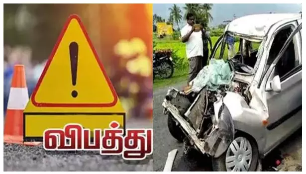 பரமத்தி அருகே கார் விபத்தில் 2 பேர் பலிகாயம் அடைந்த 7 பேருக்கு தீவிர சிகிச்சை பரமத்தி அருகே கார் விபத்தில் 2 பேர் பலிகாயம் அடைந்த 7 பேருக்கு தீவிர சிகிச்சை
