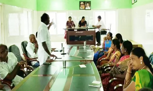 பண்ணைக்காடு பேரூராட்சி கூட்டம்