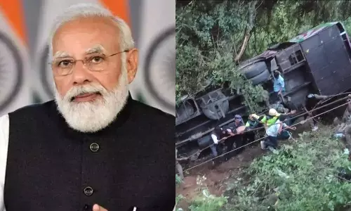 குன்னூரில் பஸ் கவிழ்ந்து பலியானவர்கள் குடும்பங்களுக்கு நிவாரணம் அறிவித்தார் பிரதமர் மோடி