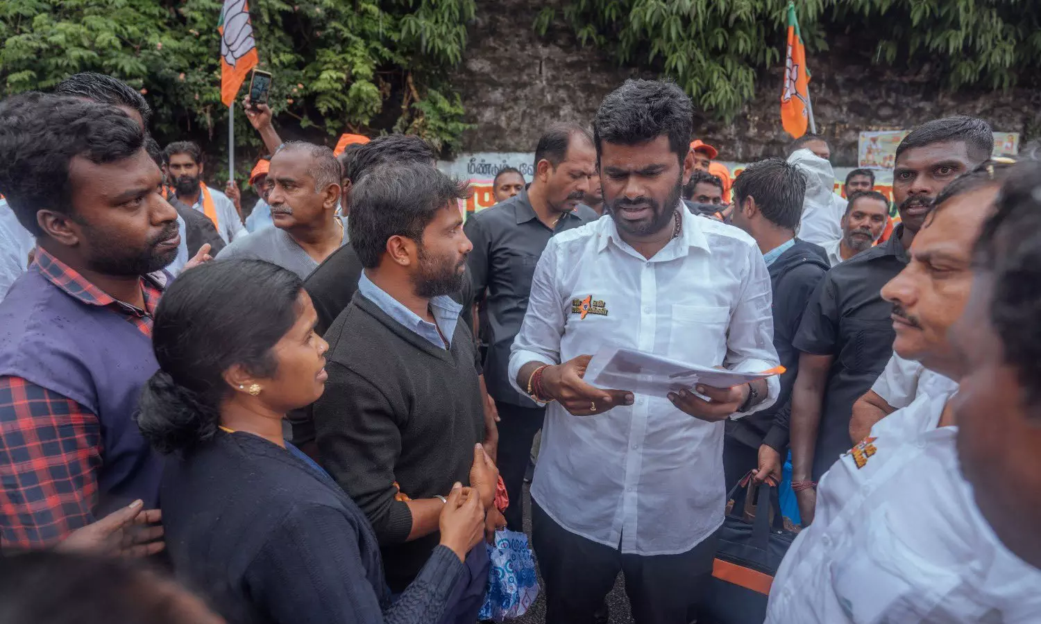 பா.ஜ.க. தலைவர் அண்ணாமலையின் என் மண் என் மக்கள்  நடைபயணம் தள்ளிவைப்பு