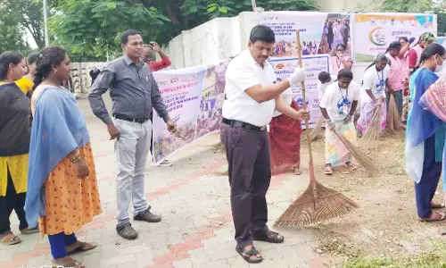 பெரம்பலூர் நகராட்சியில் தூய்மை பணி