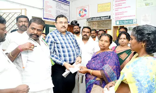 தென்காசி அரசு  மருத்துவமனையில் சிறப்பு சுகாதார முகாம்