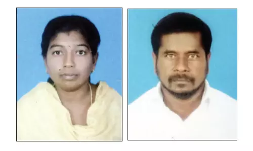 உவரி அருகே இளம்பெண்ணை கொலை செய்த கணவரை பிடிக்க போலீஸ் தீவிரம்