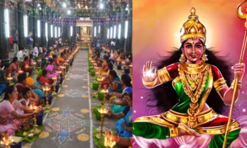 ஆடி வெள்ளி-குத்துவிளக்கு பூஜை