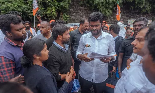 பா.ஜ.க. தலைவர் அண்ணாமலையின் என் மண் என் மக்கள்  நடைபயணம் தள்ளிவைப்பு