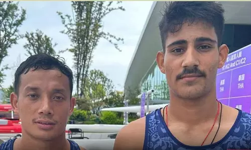 ஆசிய விளையாட்டு போட்டி - கேனோ பிரிவில் வெண்கலம் வென்றது இந்தியா