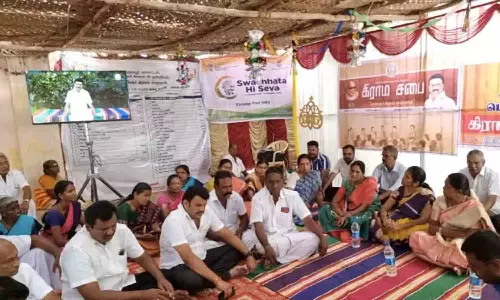 மூலனூர் பகுதியில் கிராமசபை கூட்டம் அமைச்சர் கயல்விழி செல்வராஜ் பங்கேற்பு