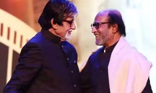 32 ஆண்டுகளுக்கு பின் மீண்டும் இணைந்த ரஜினி - அமிதாப் கூட்டணி