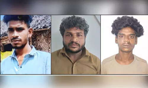 பல்லடம் அருகே பெண்ணிடம் 7 பவுன் நகை பறித்த 3 பேர் சிறையில் அடைப்பு