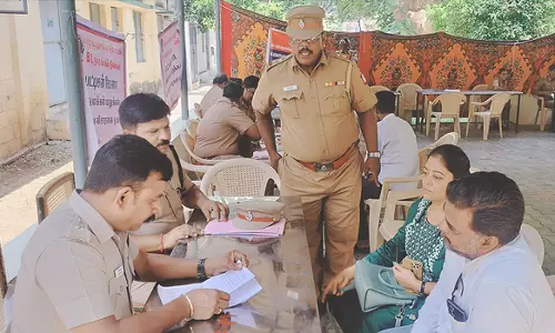 சேலம் லைன்மேட்டில் போலீசார் சார்பில் பெட்டிஷன் மேளா