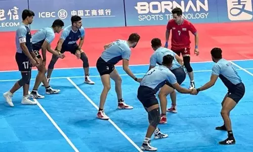 ஆசிய விளையாட்டு 2023 - ஆண்கள் கபடியில் இந்திய அணி வென்று அரையிறுதிக்கு முன்னேறியது