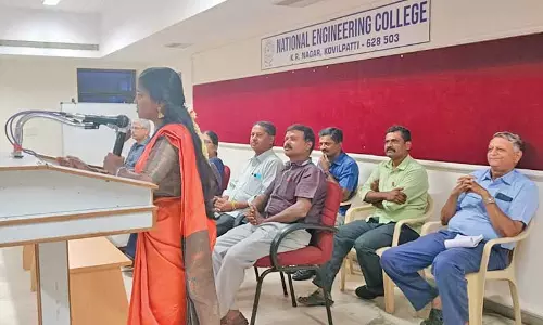 நேஷனல் என்ஜினீயரிங் கல்லூரியில் நில அளவர்கள்-வரைவாளர்களுக்கு பயிற்சி முகாம் நிறைவு விழா