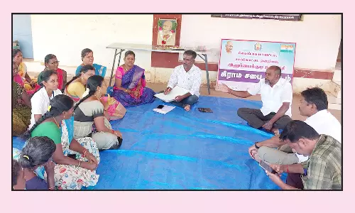 புதுக்கண்மாய் ஆக்கிரமிப்பை அகற்றக்கோரி தீர்மானம்