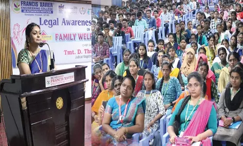 எப்.எக்ஸ். என்ஜினீயரிங் கல்லூரியில் சட்ட விழிப்புணர்வு கருத்தரங்கு