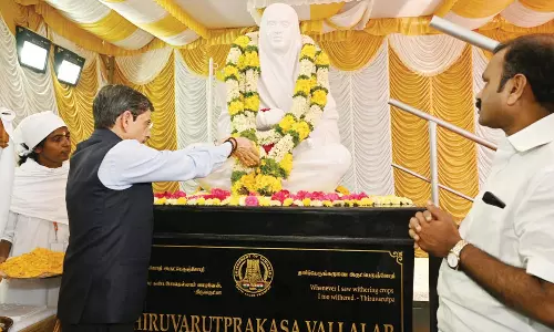 வள்ளலார் உயிரோடு இருந்திருந்தால் மகளிர் இட ஒதுக்கீட்டை பாராட்டி இருப்பார்: சிலை திறப்பு விழாவில் பிரதமர் பேச்சு