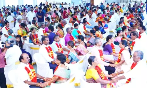 அரூரில் மனைவி நல வேட்பு விழா