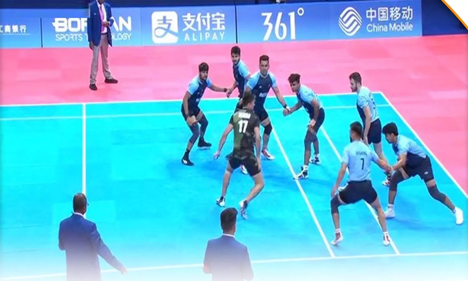 ஆண்கள் கபடி அரையிறுதியில் பாகிஸ்தானுக்கு எதிரான... ... ஆசிய விளையாட்டு போட்டி: கபடி, கிரிக்கெட்டில் தங்கம் வென்று இந்தியா அசத்தல்- பதக்கம் 107ஆனது! லைவ் அப்டேட்ஸ்