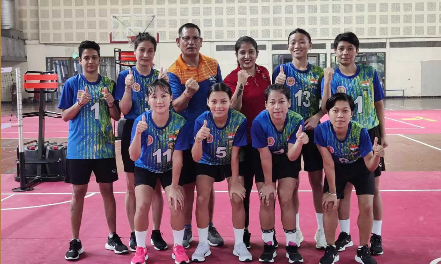 செபக்டக்ரா போட்டியின் பெண்கள் ரெகு பிரிவு... ... ஆசிய விளையாட்டு போட்டி: கபடி, கிரிக்கெட்டில் தங்கம் வென்று இந்தியா அசத்தல்- பதக்கம் 107ஆனது! லைவ் அப்டேட்ஸ்