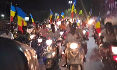 பா.ம.க. சார்பில் மக்கள் சந்திப்பு பேரணி