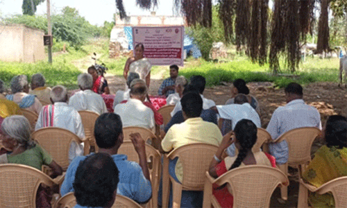 கிராம வேளாண் முன்னேற்றக்குழு- விவசாயிகள் பயிற்சி