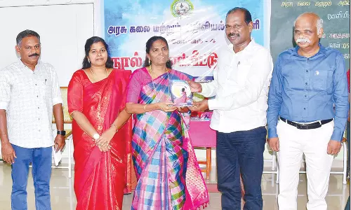 நாகர்கோவில் கோணம் அரசு கல்லூரியில் நூல் வெளியீட்டு விழா