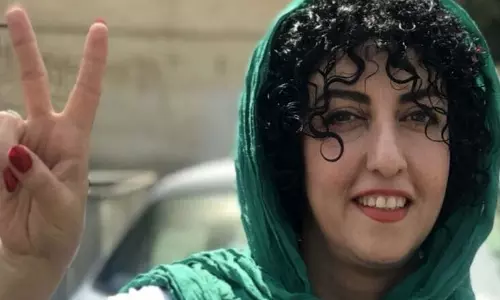 2023க்கான உலக அமைதிக்கான நோபல் பரிசை வெல்லும் ஈரானிய பெண்