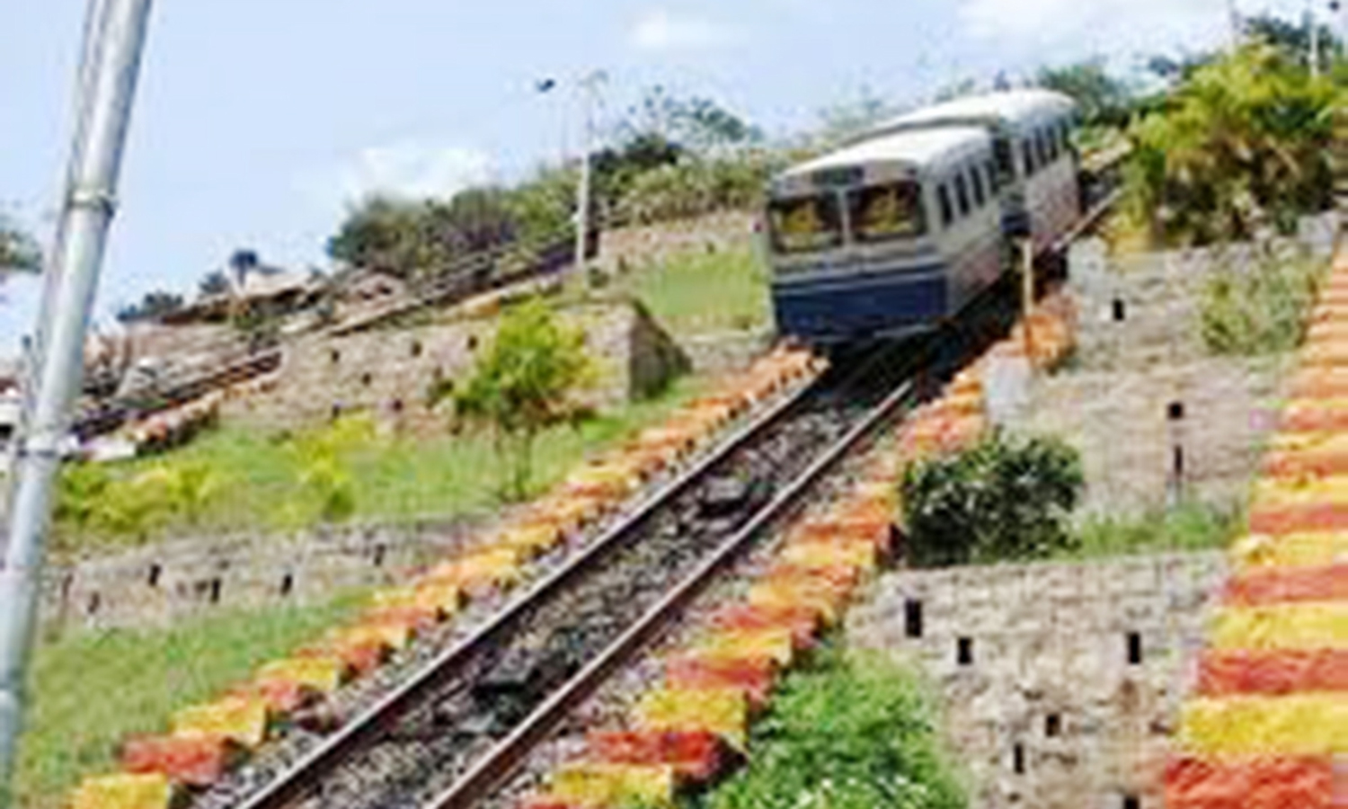 பழனி கோவிலில் 8 மாதங்களாக செயல்பாட்டுக்கு வராத 3-வது மின்இழுவை  ரெயில்