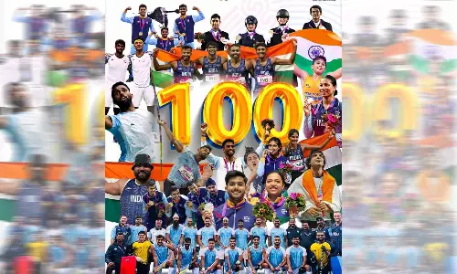 ஆசிய விளையாட்டு போட்டியில் இந்தியா 100 பதக்கங்கள் குவித்து வரலாற்று சாதனை - கபடியில் தங்கம் வென்று அசத்தல்