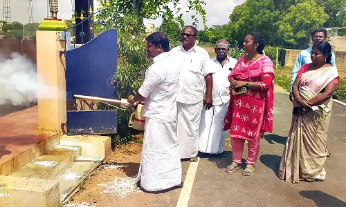 தேவகோட்டையில் டெங்கு தடுப்பு நடவடிக்கை