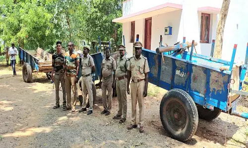 விருத்தாசலத்தில் மணல் கடத்திய 4 பேருக்கு அபராதம்