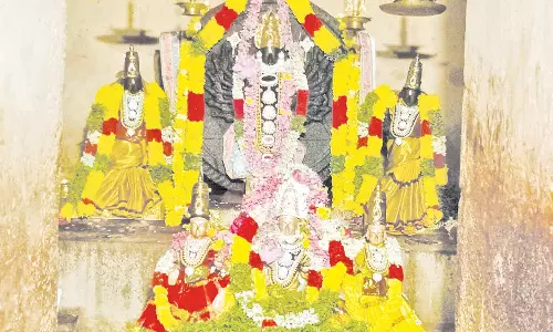 தஞ்சை ராஜகோபாலசாமி கோவிலில் சக்கரத்தாழ்வாருக்கு சிறப்பு அலங்காரம்