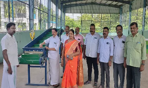 குழித்துறை நகராட்சி சார்பில் நுண்ணுயிர் உரமாக்கும் மையம்சேர்மன் பொன்.ஆசை தம்பி திறந்து வைத்தார்