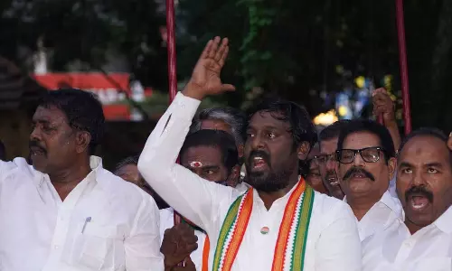 பா.ஜ.க.வை கண்டித்து ஆர்ப்பாட்டம்: விஜய் வசந்த் பங்கேற்பு