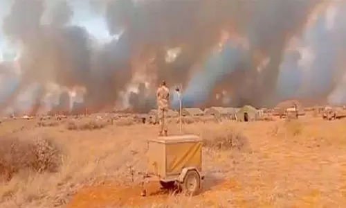 தென் ஆப்பிரிக்காவின் ராணுவ பயிற்சி தளத்தில் தீ விபத்து- 6 பேர் பலி