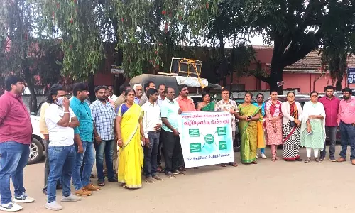 கோத்தகிரியில் தகவல் உரிமை சட்ட விழிப்புணர்வு பேரணி