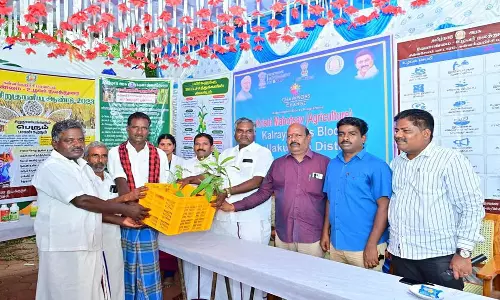 கல்வராயன்மலையில் வேளாண் திட்டங்கள் குறித்து விழி்ப்புணர்வு முகாம்