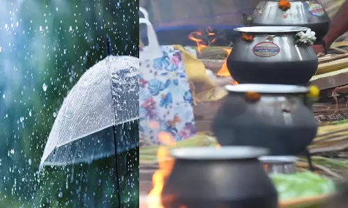 திருமூர்த்தி நகர் பெருமாள் கோவிலில் மழை வேண்டி பொங்கல் வைத்து வழிபாடு