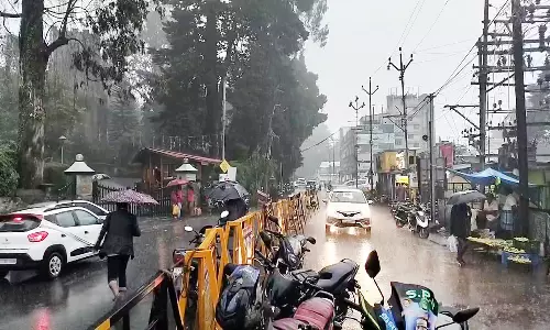 கொடைக்கானலில் கனமழையால் இயல்பு வாழ்க்கை பாதிப்பு
