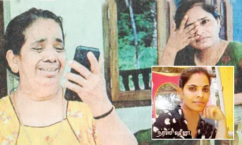 இஸ்ரேலில் நடந்த ராக்கெட் தாக்குதலில் கேரள நர்சு படுகாயம்: வீடியோ காலில் பேசிய குடும்பத்தினர் கண்ணீர்