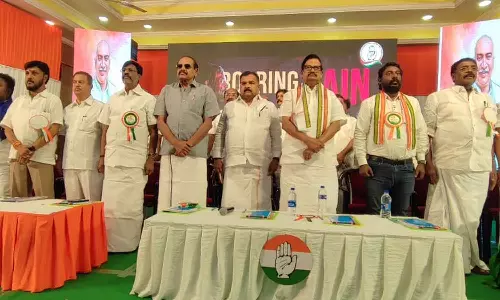 வாக்குச்சாவடி காங்கிரஸ் நிர்வாகிகள் பயிற்சி பாசறை மாநாடு: விஜய் வசந்த் பங்கேற்பு