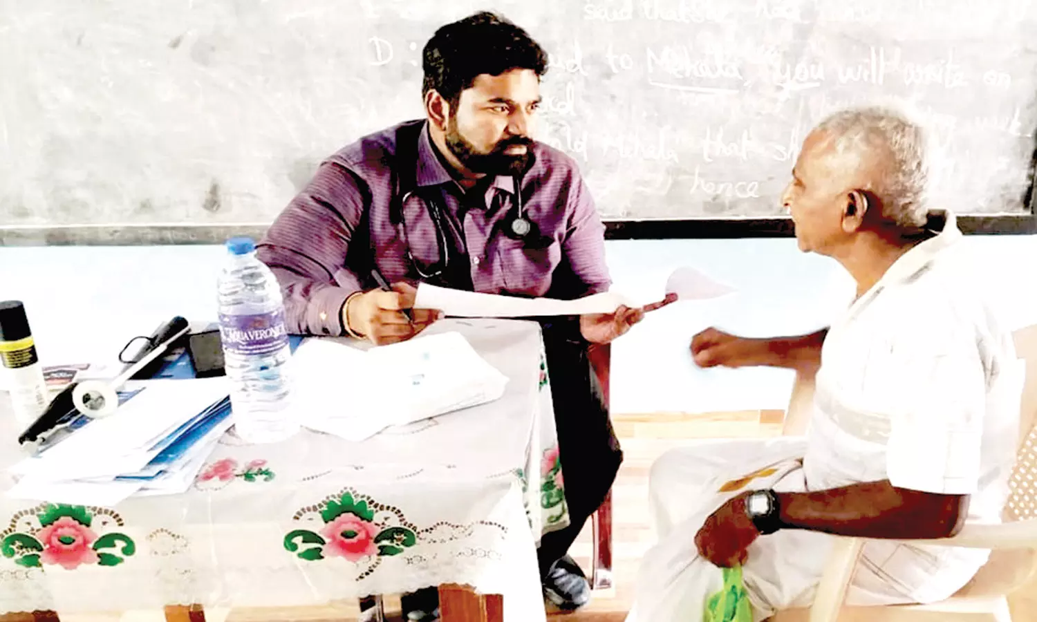 ஆரல்வாய்மொழி கனி மருத்துவமனை-வின்சென்ட் தே பவுல் சபை இணைந்து நடத்திய இலவச மருத்துவ முகாம்