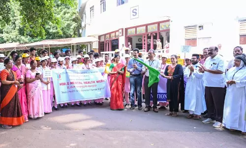 பிம்ஸ் மருத்துவமனை சார்பில் மாணவ-மாணவிகள் விழிப்புணர்வு பேரணி