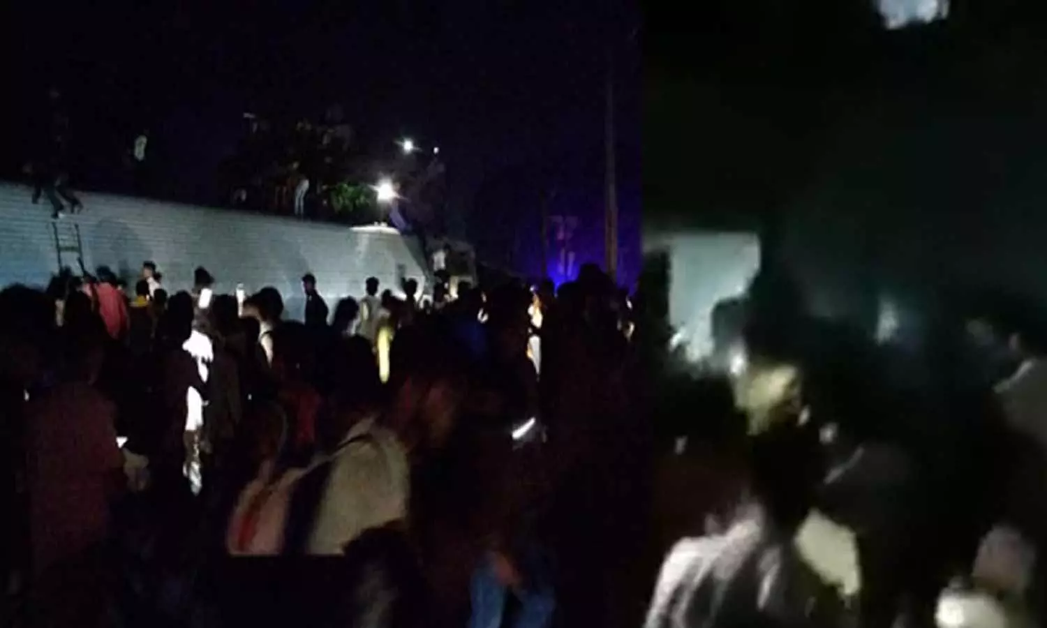 பீகாரில் ரெயில் விபத்து: 4 பேர் பலி? பீகாரில் ரெயில் விபத்து: 4 பேர் பலி?