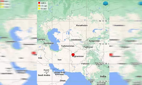 ஆப்கானிஸ்தானில் இன்று மீண்டும் சக்தி வாய்ந்த நிலநடுக்கம்- ரிக்டர் அளவில் 6.1 ஆக பதிவு