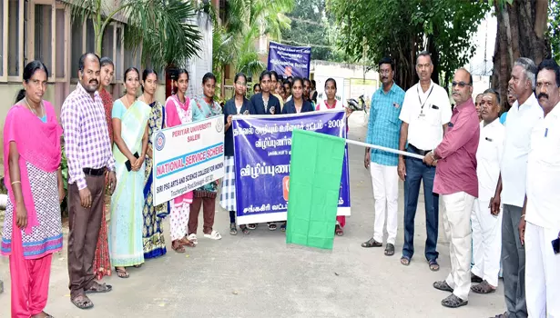 சங்ககிரியில் தகவல் அறியும் உரிமை சட்டம் குறித்த விழிப்புணர்வு பேரணி சங்ககிரியில் தகவல் அறியும் உரிமை சட்டம் குறித்த விழிப்புணர்வு பேரணி