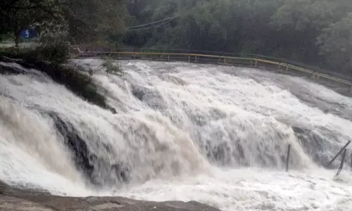 பெரியகுளத்தில் விடிய விடிய மழை :கும்பக்கரை அருவியில் வெள்ளப்பெருக்கால் தடை-அணைகளுக்கு நீர்வரத்து அதிகரிப்பு