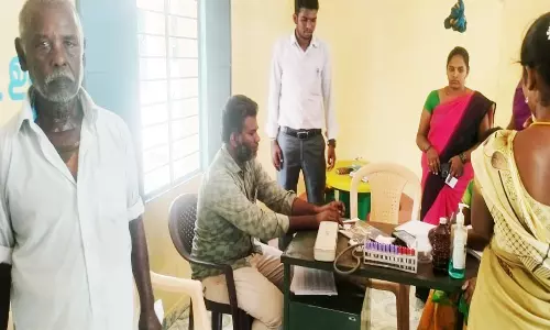 புதுப்பாளையம் கிராம பகுதிகளில் மருத்துவ முகாம்