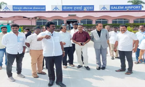 வருகிற 16-ந் தேதி முதல் சேலம் விமான நிலையத்தில் இருந்து மீண்டும் விமான சேவை தொடக்கம்