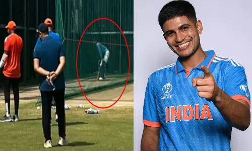 நான் ரெடிதான் வரவா.. பயிற்சியை தொடங்கிய சுப்மன் கில்