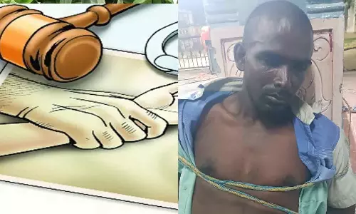 சிறுமிக்கு பாலியல் தொல்லை கொடுத்த வாலிபரை கட்டிப் போட்டு தாக்கிய பொதுமக்கள்